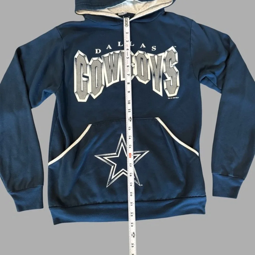 Dallas Cowboys NFL Vintage 90s Hoodie Size Small Football‎ Pullover Sweatshirt